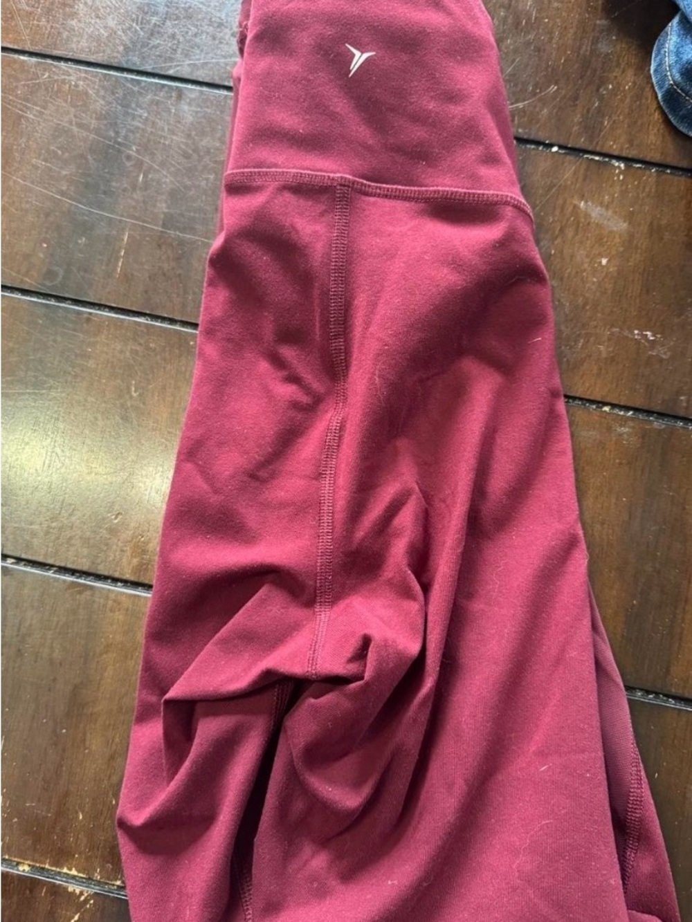 Old Navy Maroon High-Waist Active leggings